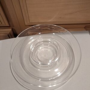 Clear Plastic Dish/Bar Accessory
